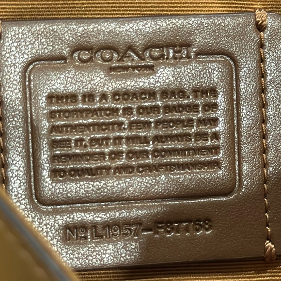 Coach Penny Leather Crossbody Bag EUC - Picture 14 of 17